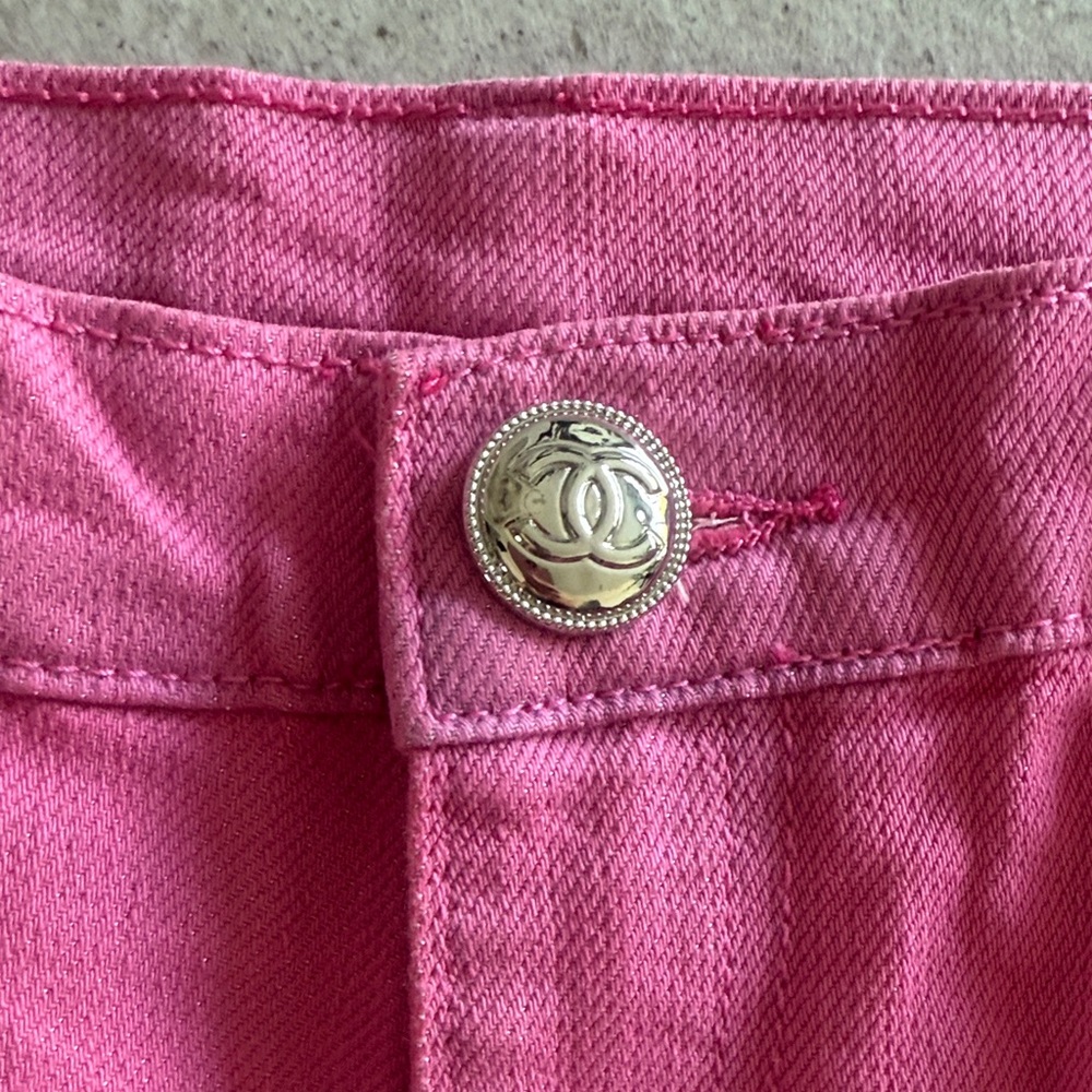 CHANEL Pink Skinny Jeans for Women - Picture 3 of 5